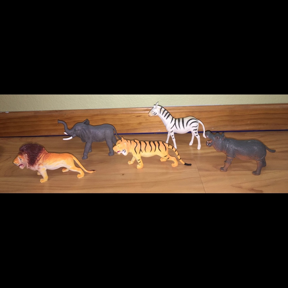 Jungle Safari Toy Major Figures Lot of 5 - Picture 4 of 10